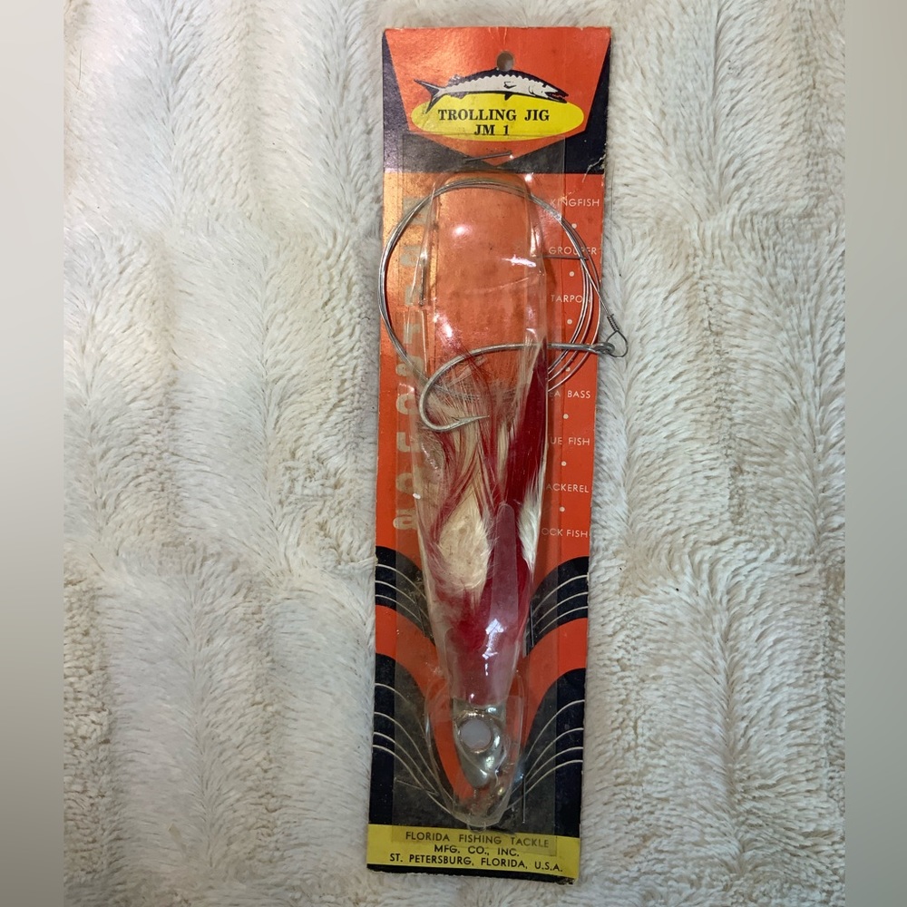 Barracuda Vintage Fish Getters Trolling Jig fishing lure. JM 1
